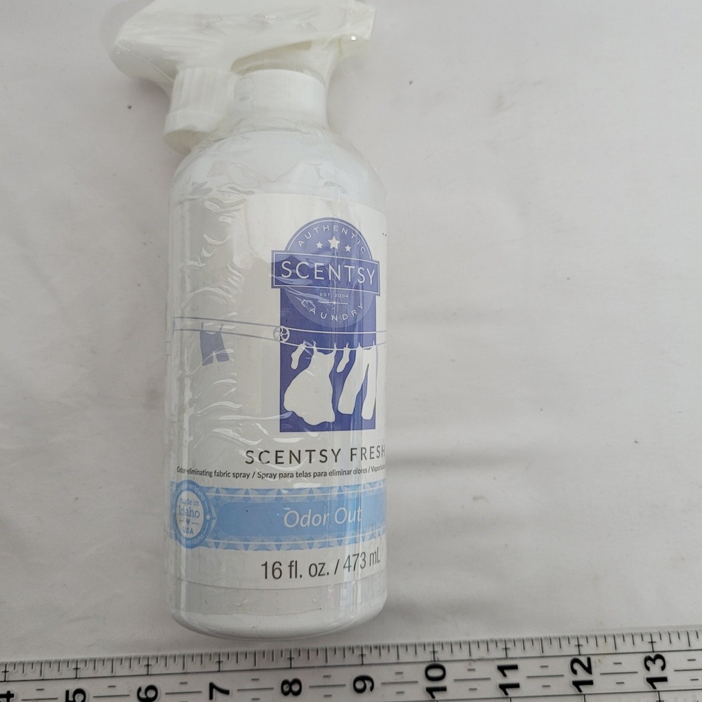 Scentsy Fresh Odor Out Fabric Spray 16 fl oz Odor Eliminator Sealed Bottle